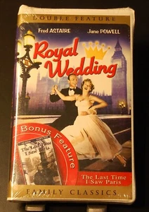 Double Feature: Royal Wedding/ The Last Time I Saw Paris (VHS, 2002) - Picture 1 of 3
