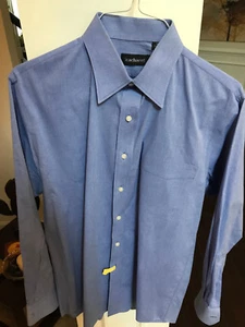 Cacharel Herren Oberhemd blau 16 (34-35) Punktkragen - Bild 1 von 4