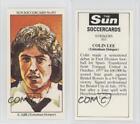 1978 The Sun Soccercards Strikers Colin Lee #853