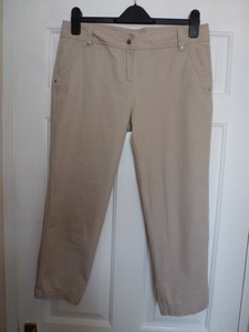 Wallis Capri Cotton Trousers for Women 
