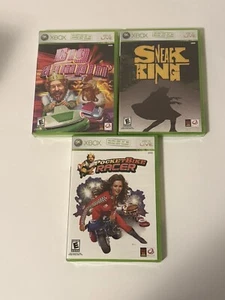 Microsoft Xbox 360 Game Lot Burger King Brand New Bumpin Sneak Pocket Bike Racer - Picture 1 of 2