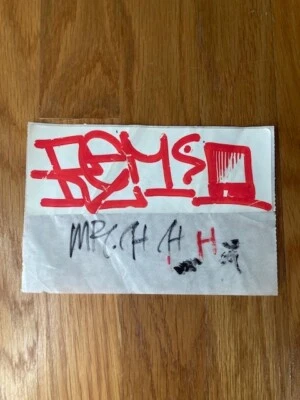 Remio Graffiti Sticker VHR Street Art Neckface Barry McGee Twist Orfn Swampy  - Image 1 of 4