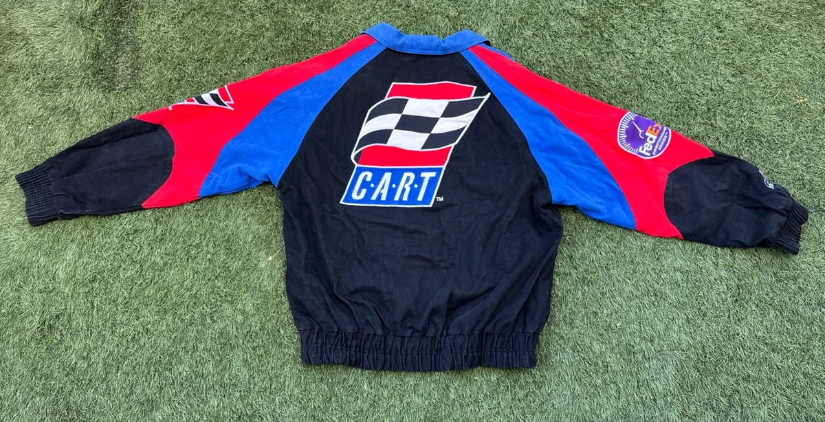 アメリカ輸入 FedEx ロゴ刺繍 企業 レーシングジャケット アウター Chase Authentics FedEx Express Nascar Nextel Cup Series Racing