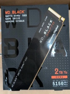Western Digital WD_BLACK SN770 2TB NVMe Internal SSD - Picture 1 of 2