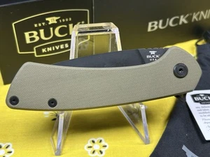 🔥NEW IN BOX Buck USA Onset Pro 0040GRS-B OD Green Pocket Knife GREAT FLIPPER! - Picture 1 of 13