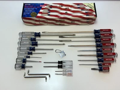 Sears Craftsman USA 41173 WF 24pc Screwdriver Set AMERICAN FLAG Special Edition - Image 1 of 4