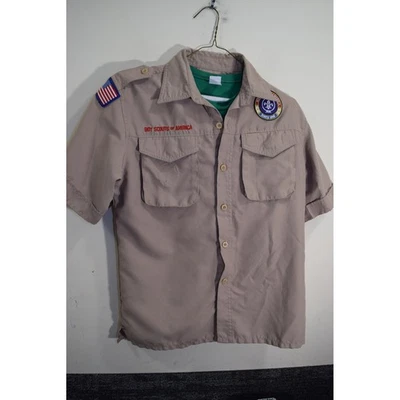 Uniforme Oficial Boy Scout Camisa VENTILADA NIÑOS L + BONUS DC NCAC Webelos Secado Rápido Foto 1 de 4