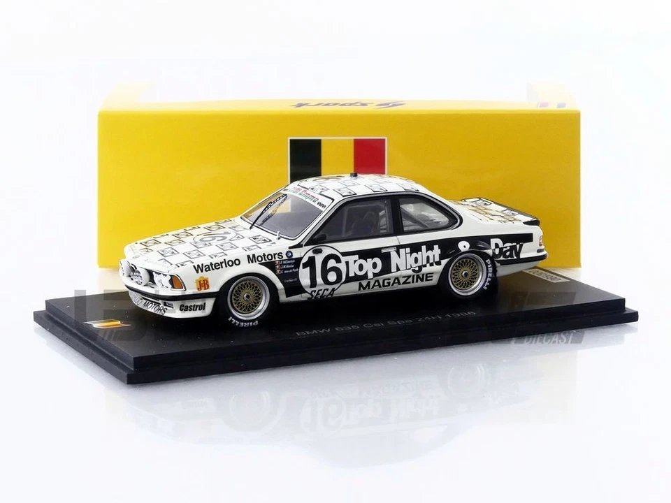 SPARK 1/43 - BMW 635 CSI - 24H SPA 1986 SB666 - Photo 1/1