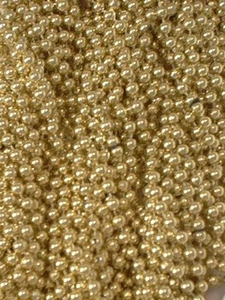 12 Gold Karneval Perlen Halsketten Party Gastgeschenke Metall 1 Dutzend Posten - Bild 1 von 1