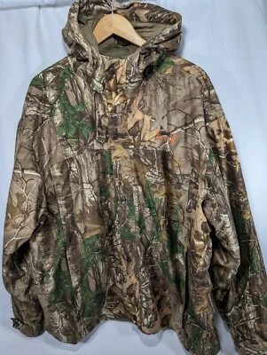 Realtree XTRA Woodland Camo Hunting Jacket Size 2XL Scent Control Camouflage - Image 1 of 4