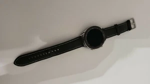 Samsung Galaxy Watch3 4G - 45 mm - Boîtier en acier inoxydable - Mystic Silver - Photo 1/7