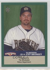 1995 Milwaukee Brewers Police Milwaukee Police Jeff Bronkey #29