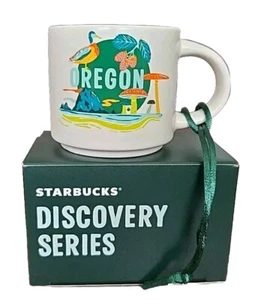 Starbucks Discovery Serie Oregon - Mini 2oz Dematisse Tasse Becher Ornament - Neu - Bild 1 von 4