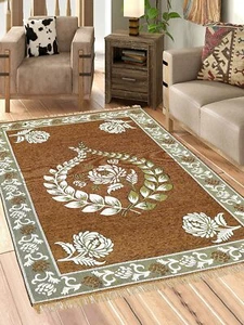 Superfine Velvet Carpet Rug For Living Room Bedroom Hall Bedside Runner 5 x 7 ft - Picture 1 of 3