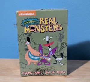 Nickelodeon Aaahh Real Monsters Playing Cards 2018 NIB Factory Sealed - Bild 1 von 10