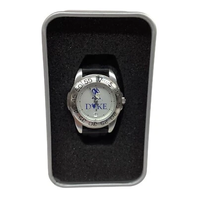 Nuevo reloj deportivo vintage NCAA Duke Blue Devils para mujer Sun Time con logotipo Foto 1 de 3