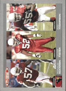 2004 Topps Total Silver Football Card #276 Ronald McKinnon/Fisher/Ray Thompson