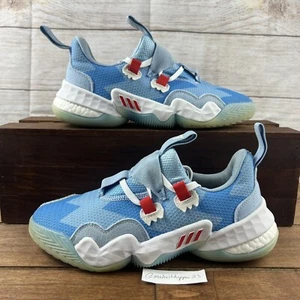 Adidas Trae Young 1 Ice Trae Blue Icee Blue White H68997 Men Size 5/Women 6 RARE - Picture 1 of 14