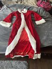 California Costume Mrs. Claus Christmas Holiday Santa Red Dress Adult Large