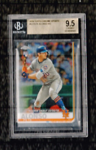 2019 Topps Chrome Update Pete Alonso RC RD BGS Gem Mint 9.5