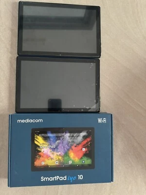 TABLET MEDIACOM SmartPad IYO 10✅LOTTO✅16GB ANDROID 11, ⚠️LEGGI DESCRIZIONE⚠️ - Immagine 1 di 4