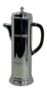 Vintage Farber Bros 1930's Krome Kraft Cocktail Shaker Bakelite Handle **READ** - Picture 1 of 18
