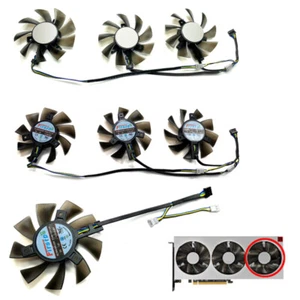 Carte graphique ventilateur de remplacement FD8015H12S pour Sapphire/ASUS/Dylan/MSI AMD Radeon VII - Photo 1/11