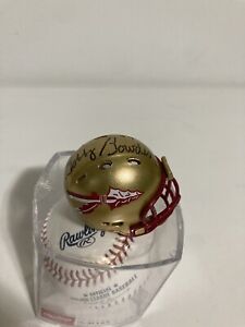 Bobby Bowden Florida State Seminoles Micro Helmet SMALL Autographed Signed