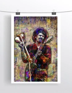 CARLOS SANTANA 24x36in Poster Carlos Santana Woodstock Print Free Shipping US - Picture 1 of 6