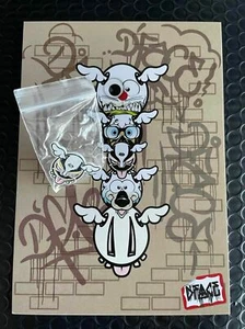 D*FACE WATCH DOG PIN BADGE ON CARD LIMITED EDITION OF 100, REBELS ALLIANCE - Picture 1 of 4