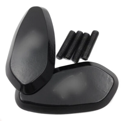 Placas base bloco espelho fora para 1998-2014 Yamaha R1 Yzf-R1 Yzfr1 preto - Imagem 1 de 4