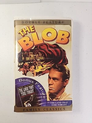 The Blob/The Land That Time Forgot  VHS Double Feature  - Image 1 of 4