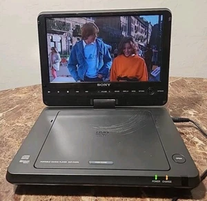 Sony DVP-FX970 Tragbarer DVD Player 9" drehbarer klappbarer Bildschirm mit Fernbedienung + Extras - Bild 1 von 11