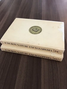 Vintage Set of 2 Audubon Nature Encyclopedias 1st printing 1965 Vol. 2 & 3 BI-EA - Picture 1 of 12