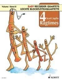4 Ragtimes Scott Joplin Set Recorder Quartet Schott Music - Image 1 of 4