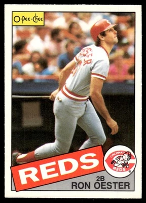 1985 O-Pee-Chee VTG OPC Baseball Ron Oester Cincinnati Reds #314 - Image 1 of 2