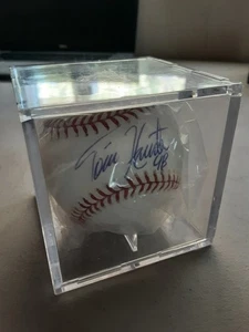 Torii Hunter Signed Baseball Twins Angel's Autographed Auto with Case - Picture 1 of 5