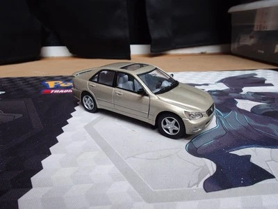 Lexus IS300 - Kinsmart  - 1/36 scale Diecast  Gold Color Used - Image 1 of 4