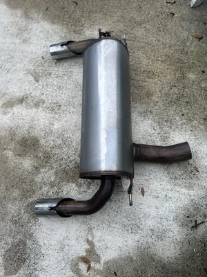 2015-16 BMW 435i Gran Coupe xDrive 3.0L Rear Exhaust System Muffler 7602290 OEM - Image 1 of 4