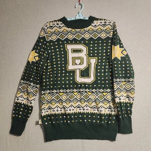 Neu mit Etikett Baylor Bears University Campus Specialties BU hässlicher Weihnachtspullover 2XL - Bild 1 von 11
