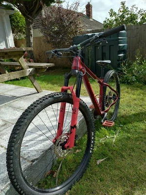 Hardtail Mtb Merida Bigtrail 600, Medium ,one year old, ridden 17 times, some us - Image 1 of 4