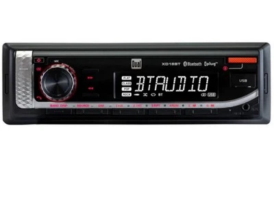 Dual Electronics XD18BT Single DIN Car Stereo Head Unit with Bluetooth - Image 1 of 4
