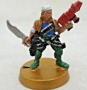Necromunda Bounty Hunter underhive scum 1995 OOP Metal Warhammer 40k hand flamer - Imagen 1 de 2