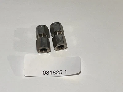 QTY 2  Swagelok 1/4 in. Tube OD x 1/8 in. Female NPT Part SS-400-7-2  SI 81825 2 - Image 1 of 2