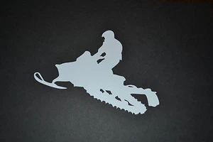 SANCTUARIES EDGE MOTOSLITTA NEVE POLARIS SKI DOO ARTIC CAT STICKER DECALCOMANIA GHIACCIO - Foto 1 di 1