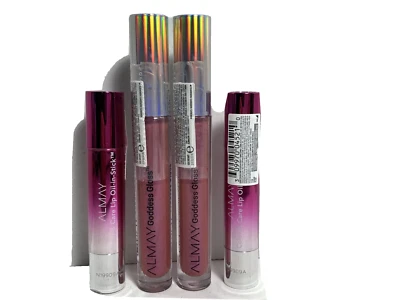 Almay Lip Assorted Variety of Goddess Gloss & Color Care Stick 4 Total - Image 1 of 2