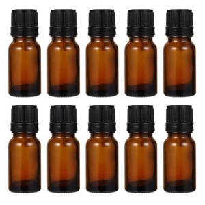24Pcs Essential Oil Bottles Glass Sample Bottles Clear Empty Bottles - Picture 1 of 12