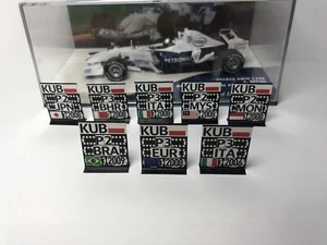 Pitboard 1:43 (Pizarra F1) / Robert Kubica (Sauber) 2008 /Choose your favorite! - Foto 1 di 26