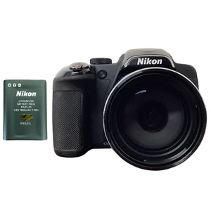 Nikon COOLPIX P600 16.0MP 60X Optical Zoom Digital Camera with Flash w/ Battery - Picture 1 of 14