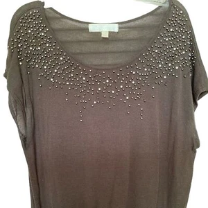 Lumiere embellished olive fitted sweater - Picture 1 of 7